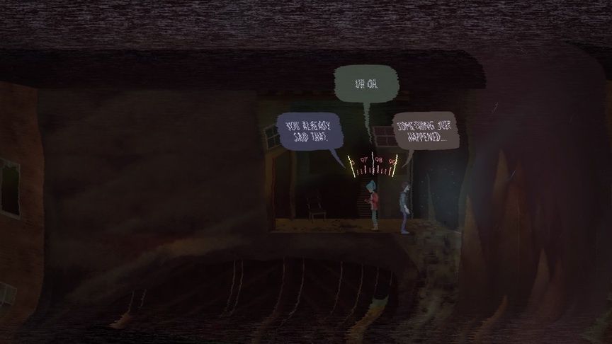Oxenfree - zakłócenia odbioru