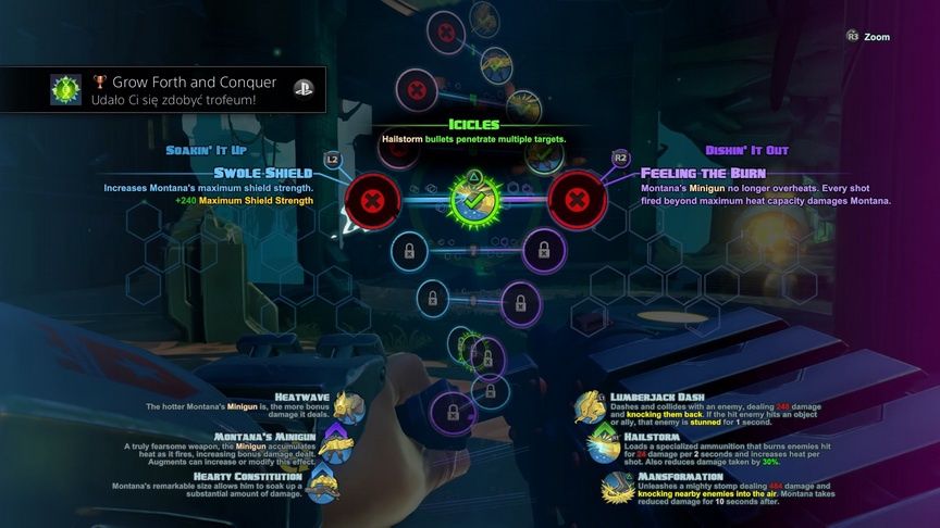 Battleborn - rozwój postaci przez dodawanie nowych umiejętności