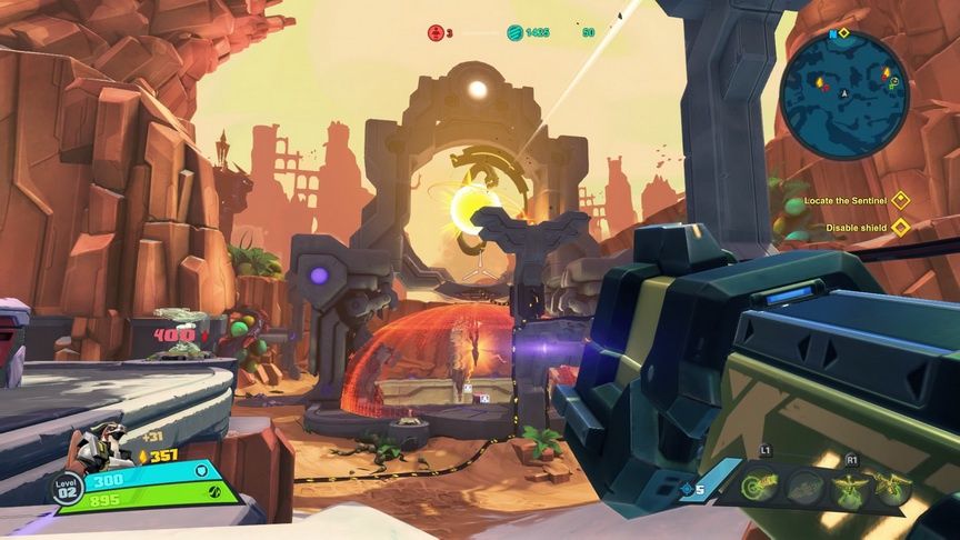 Battleborn - spora różnorodność lokacji