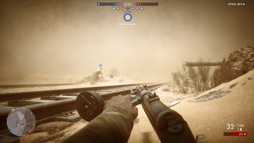 Battlefield 1 - burza piaskowa