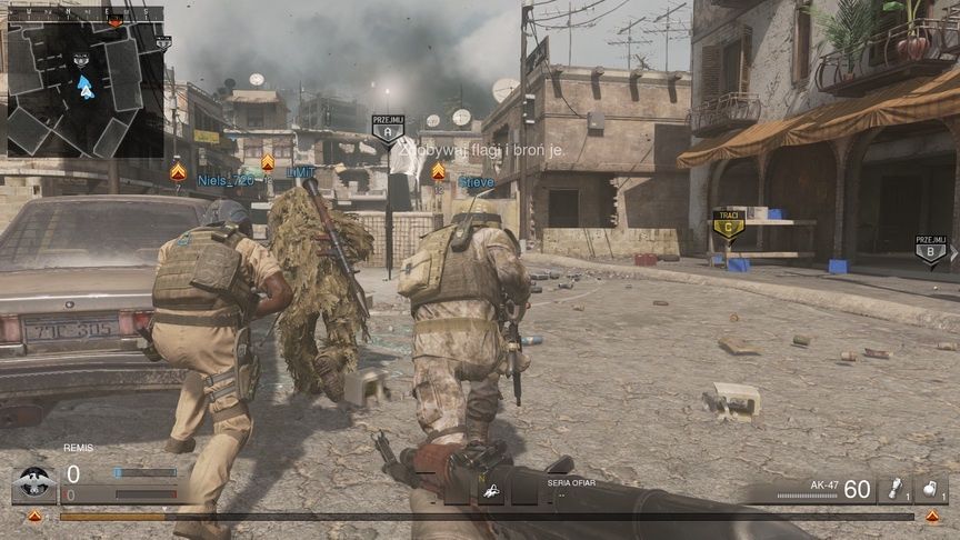 Call of Duty: Modern Warfare Remastered - zdobywanie flagi