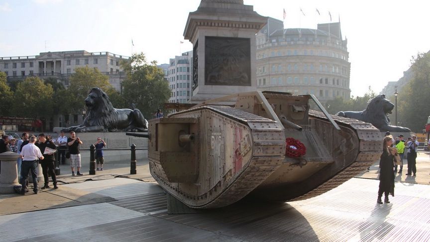Wargaming świętuje 100 lat czołgów - Mark IV na Trafalgar Square