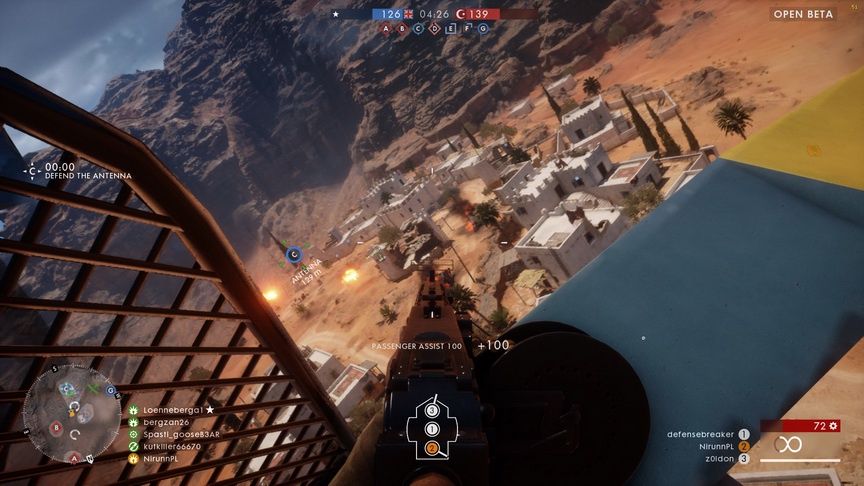 Battlefield 1 - wsparcie powietrzne