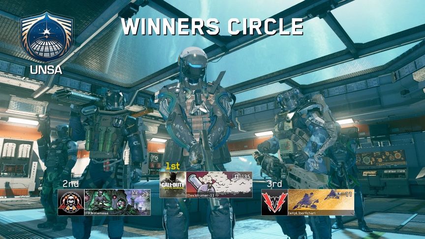 Call of Duty: Infinite Warfare - zwycięska trójka