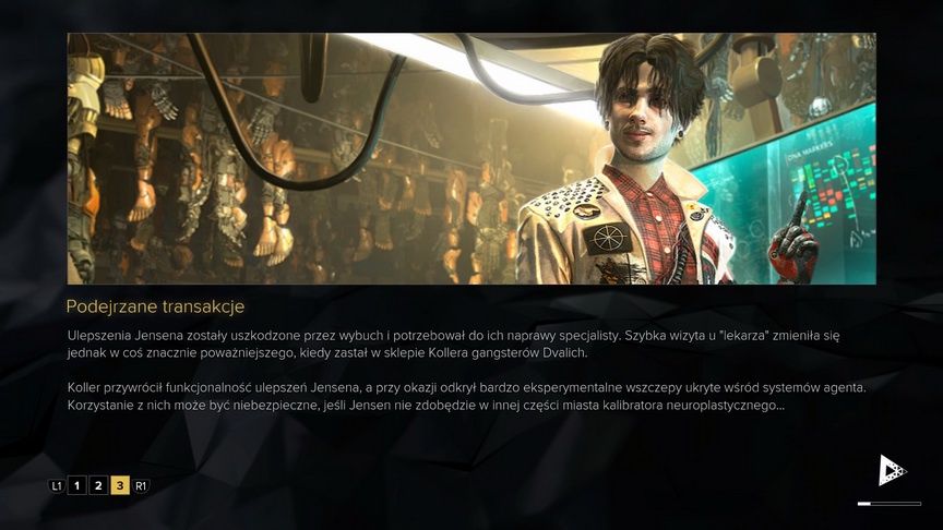 Deus Ex: Rozłam Ludzkości - eksperymentalne wszczepy