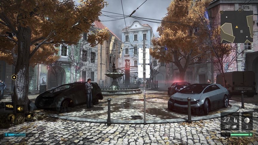 Deus Ex: Rozłam Ludzkości - urokliwe uliczki Pragi
