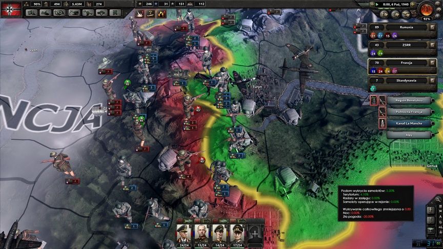 Hearts of Iron IV - ikony jednostek