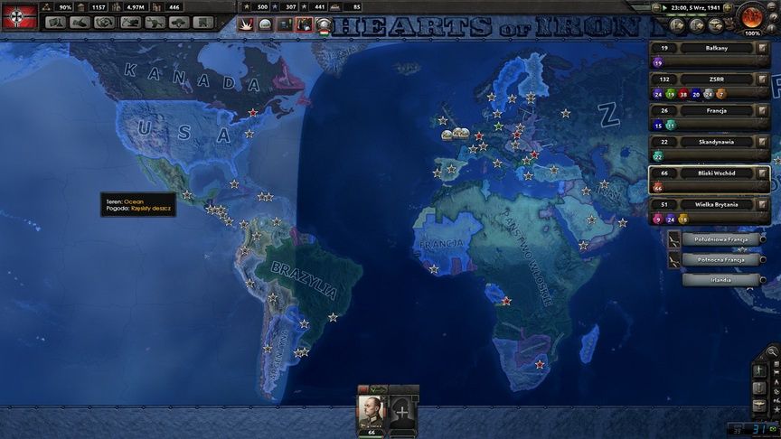 Hearts of Iron IV - widok globalny