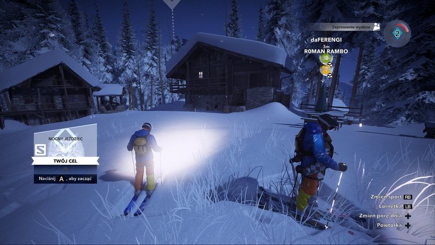 Steep - spotkanie z innym graczem