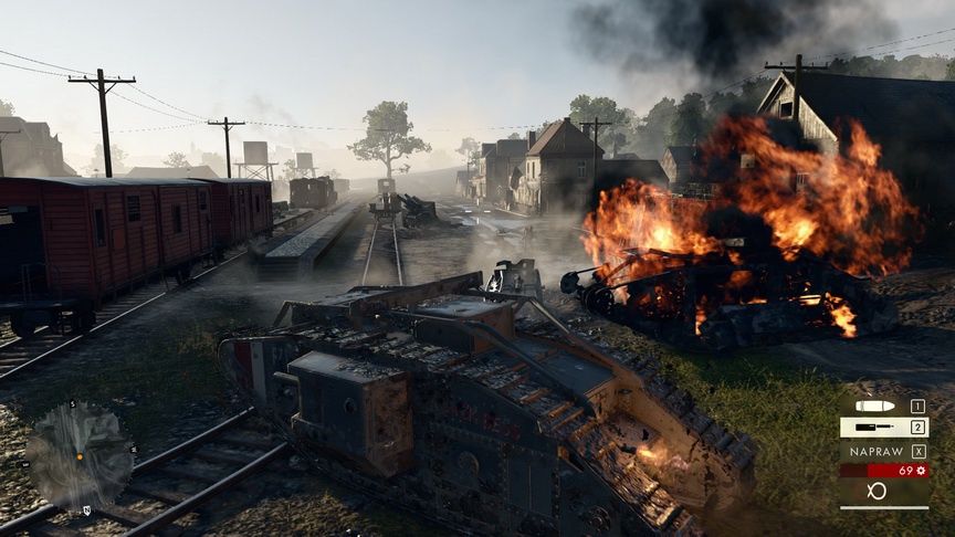 Battlefield 1 - stacja kolejowa