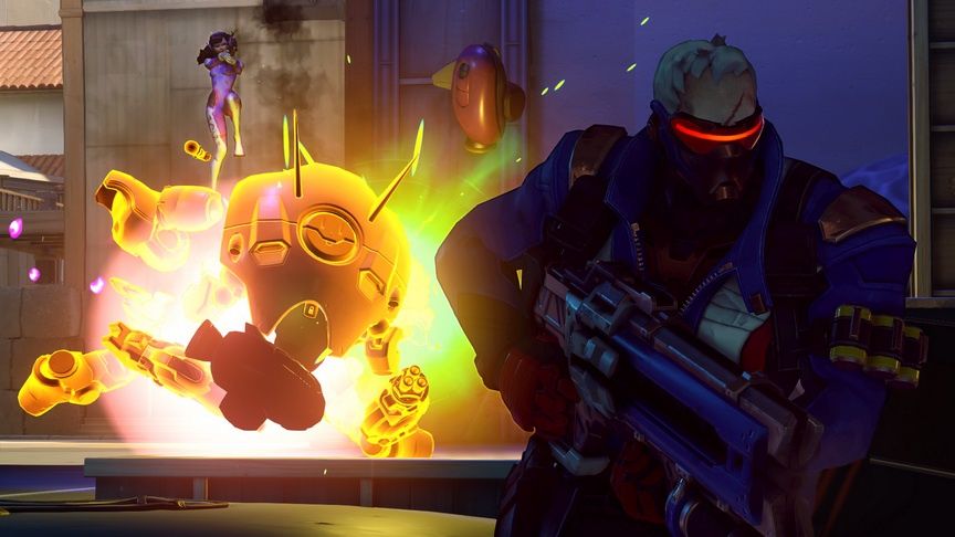 Overwatch - na ekranie zawsze dużo się dzieje