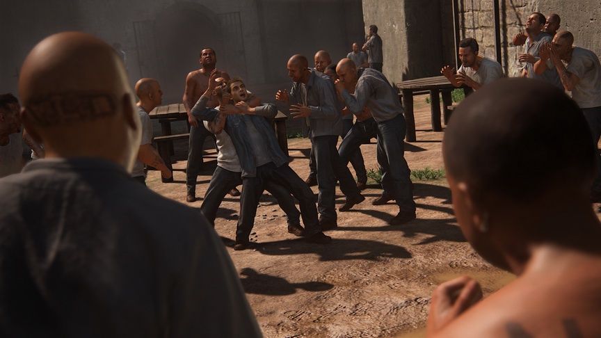 Uncharted 4 - epizod w więzieniu