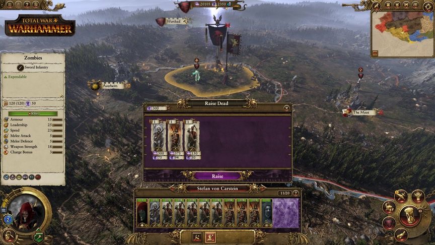 Total War: Warhammer - planowanie kolejnych posunięć