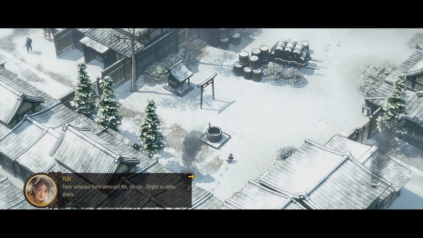 Shadow Tactics - Yuki i ślady na śniegu