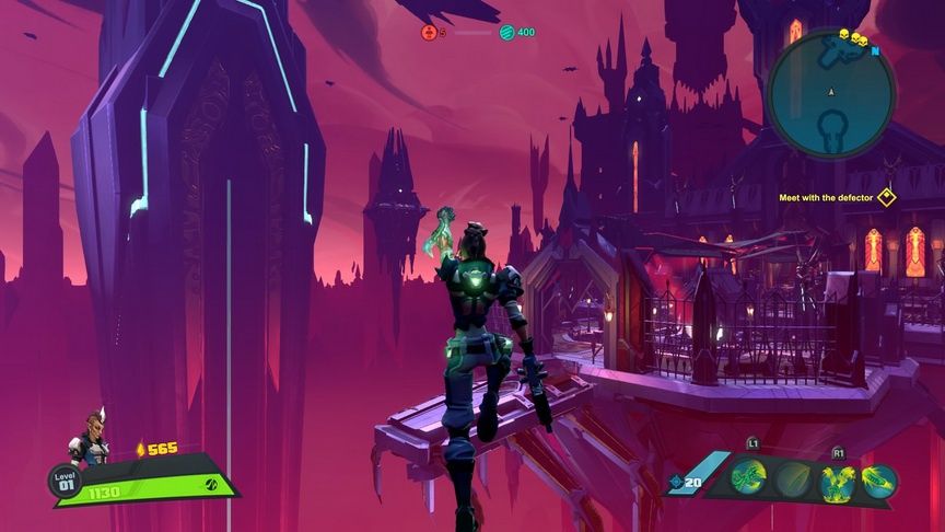 Battleborn - skoki przez przepaście