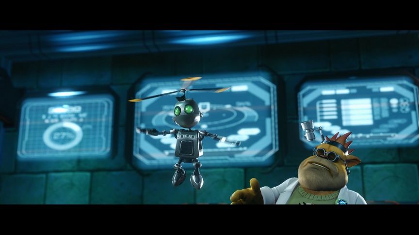 Ratchet &amp; Clank - latający Clank