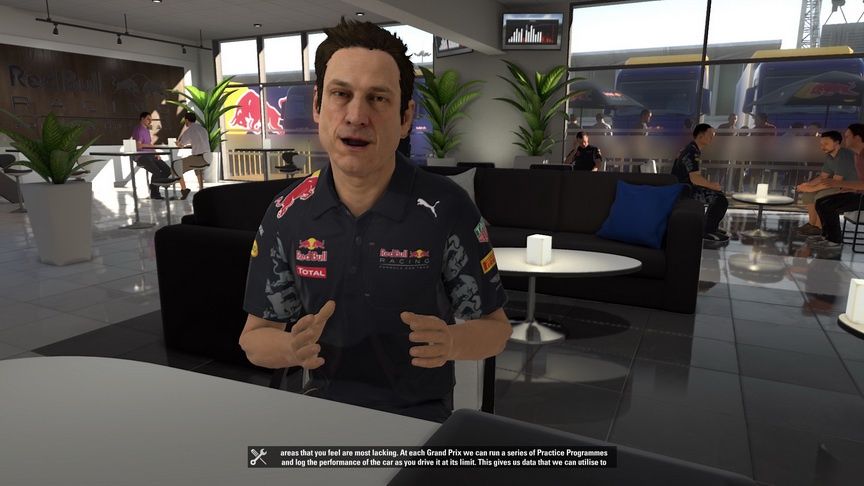 F1 2016 - w biurze zespołu