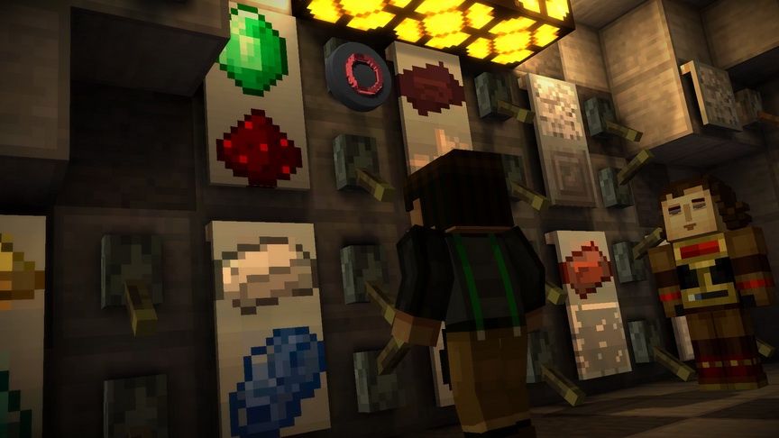 Minecraft: Story Mode - niektóre akcje w grze są przyspieszone
