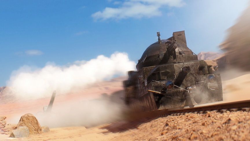 Battlefield 1 - pociąg pancerny