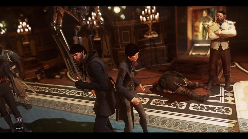 Dishonored 2 - wybór jednego z dwóch bohaterów gry