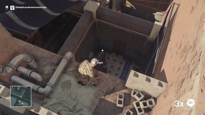 Hitman - zdobywanie przebrania kamerzysty