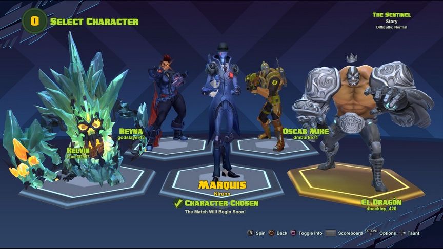 Battleborn - postacie zyskują nowe pozy i kostiumy