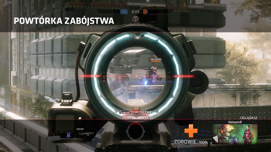 Titanfall 2 - snajper w akcji