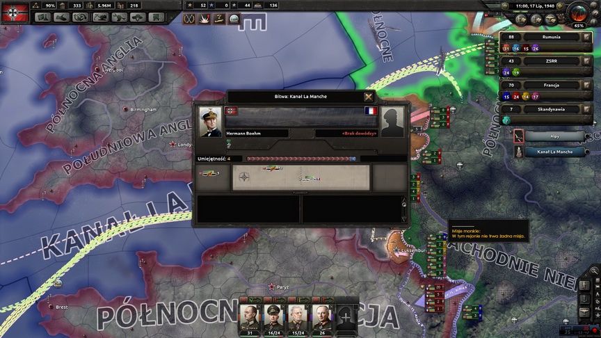 Hearts of Iron IV - bitwa nad kanałem La Manche