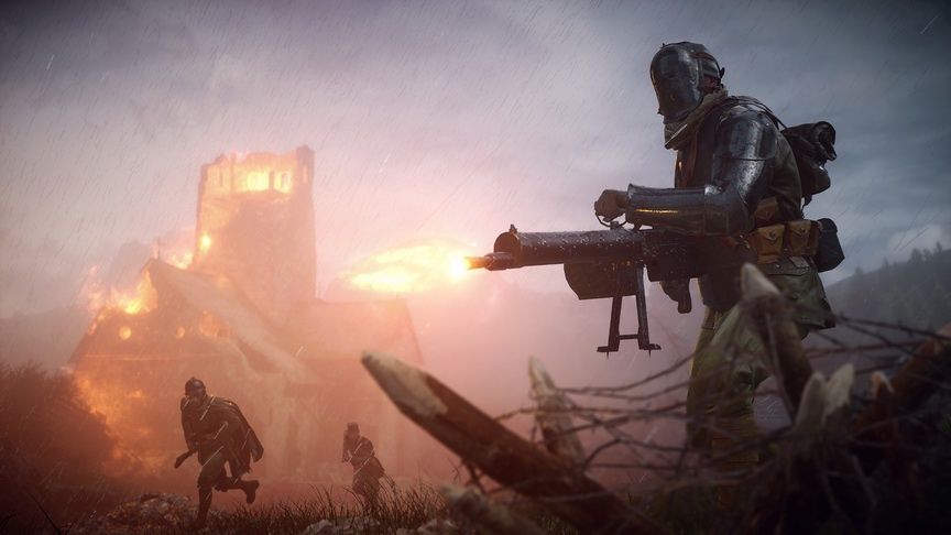 Battlefield 1 - mapa Saint-Quentin