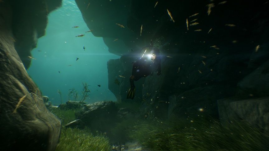 Uncharted 4 - praca nurka