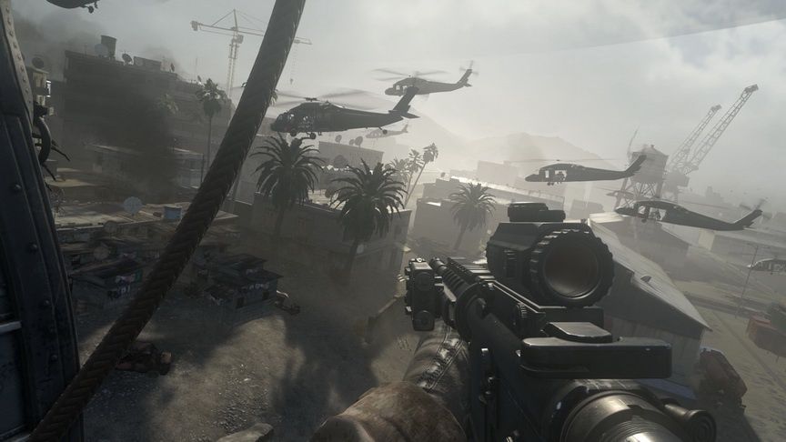 Call of Duty: Modern Warfare Remastered - atak amerykanów