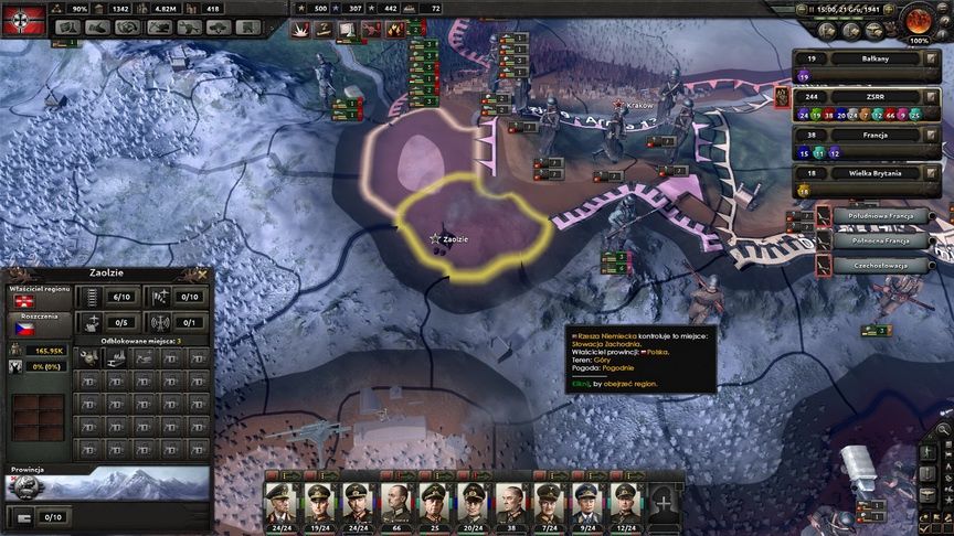 Hearts of Iron IV - walka o Słowacje