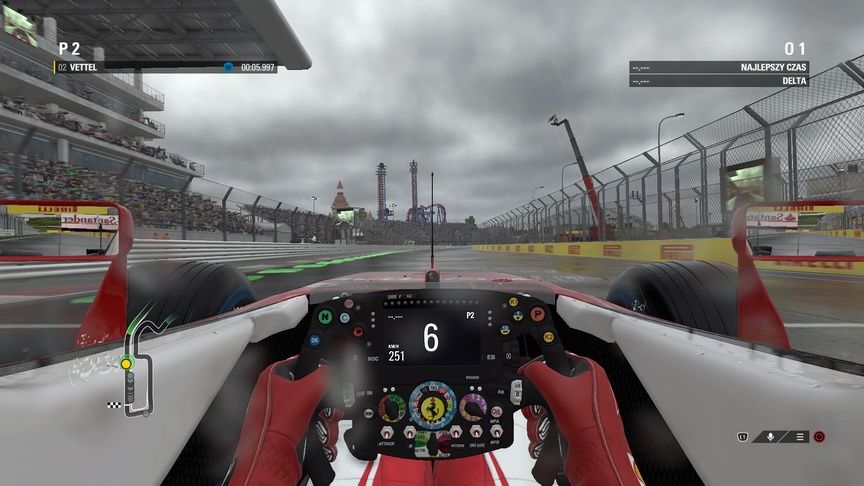 F1 2016 - Vettel na trasie