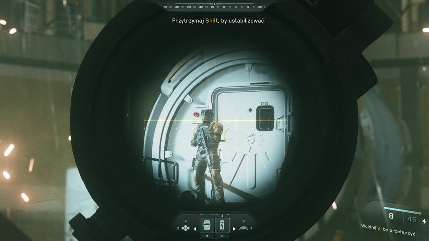 Call of Duty: Infinite Warfare - zbliżenie w celowniku