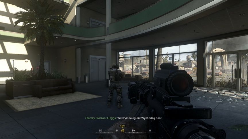 Call of Duty: Modern Warfare Remastered - w budynku telewizji