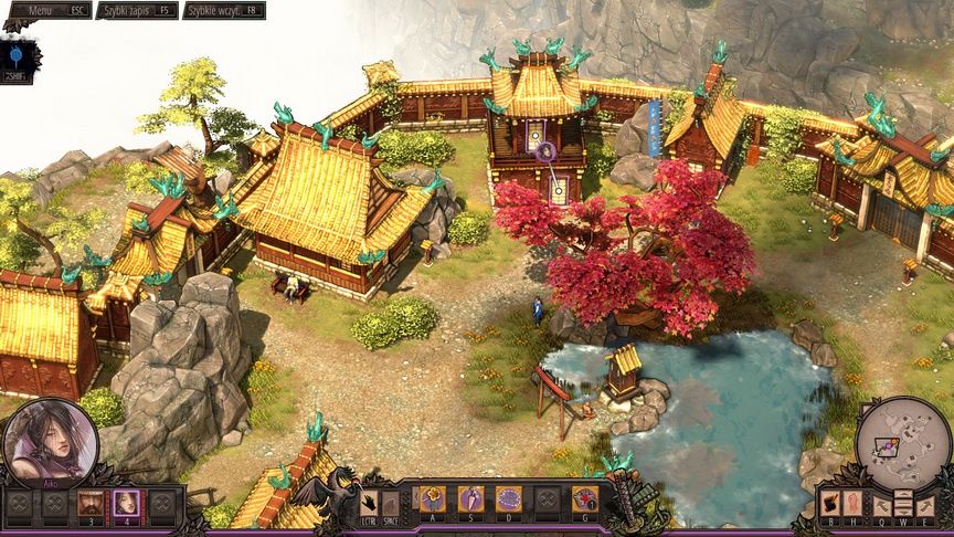 Shadow Tactics - malownicze lokacje