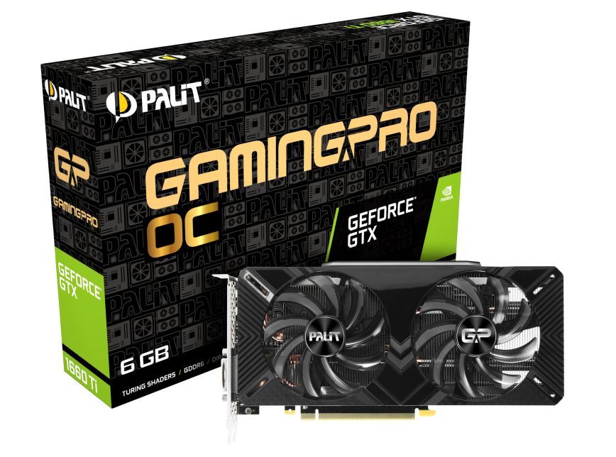 Palit GeForce GTX 1660 Ti GamingPro OC