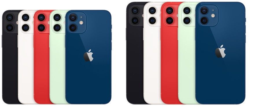 iPhone 12 mini i iPhone 12