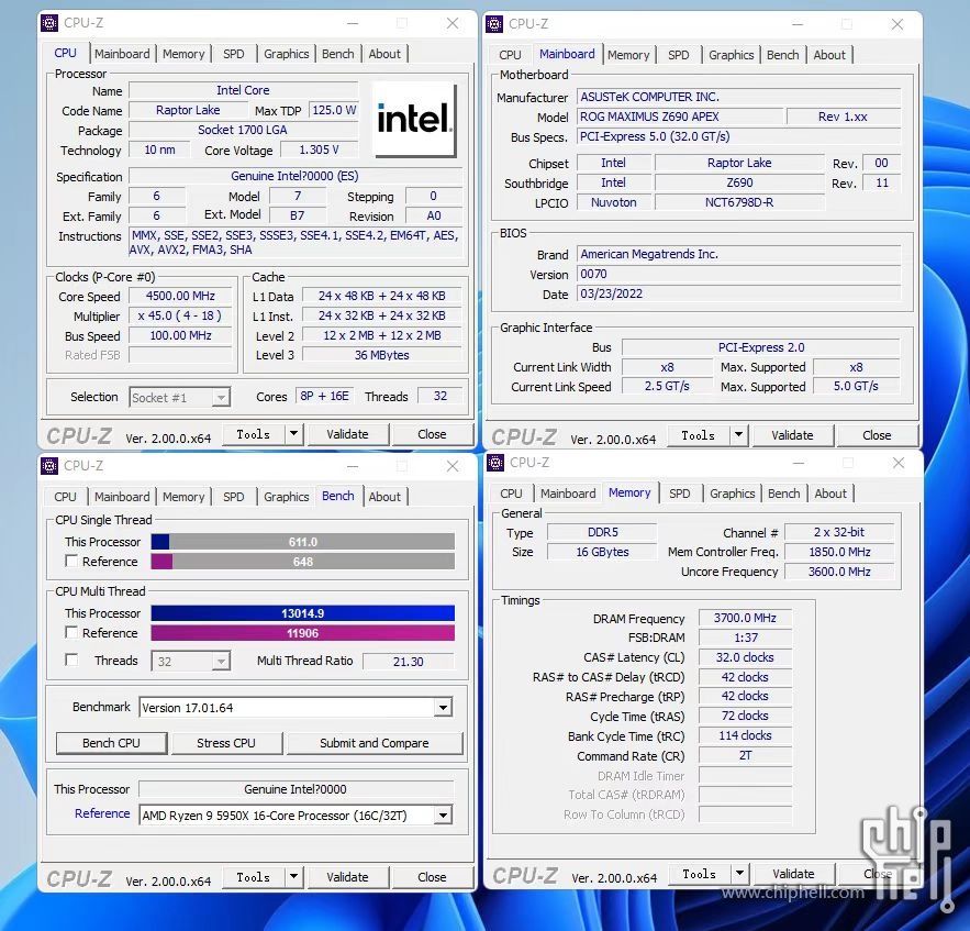 Procesor Intel Core i9-13900KS ES1 - specyfikacja