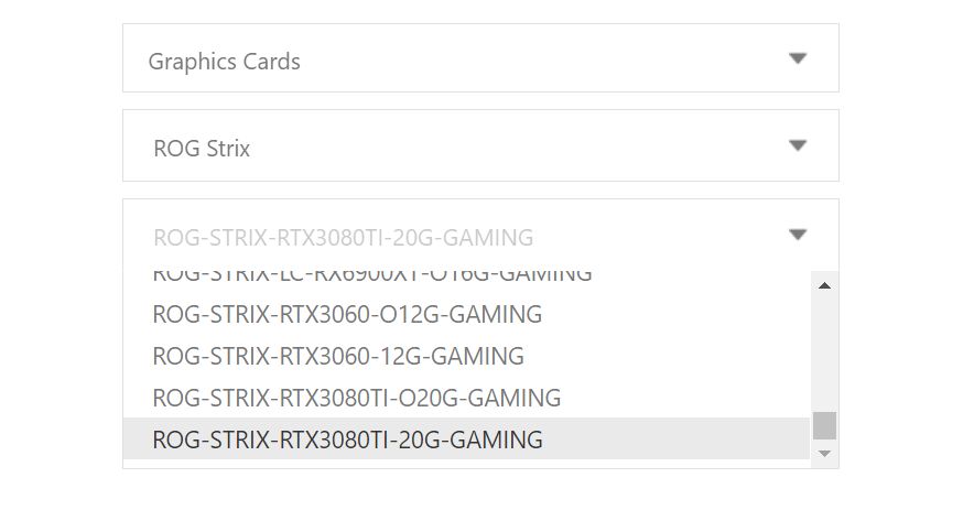 ASUS GeForce RTX 3080 Ti i GeForce RTX 3060