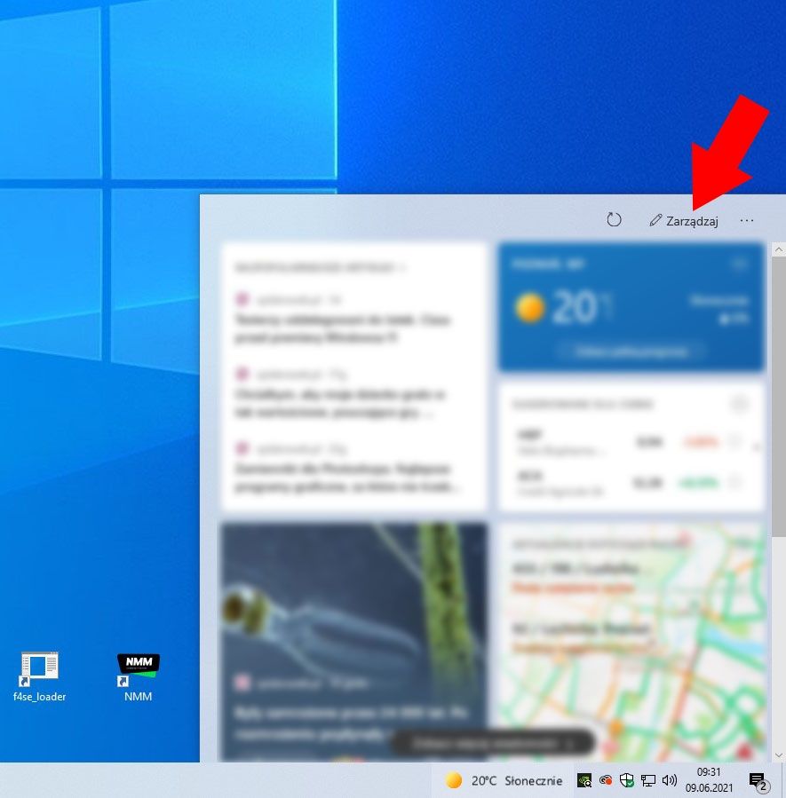 zarządzaj swoimi preferencjami wiadomości i zainteresowań Microsoft