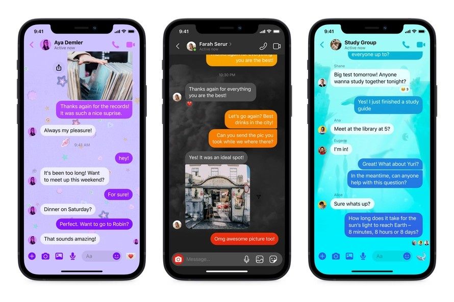 Nowe motywy Messenger