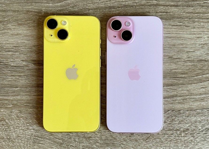 iPhone 14 i iPhone 15 tył