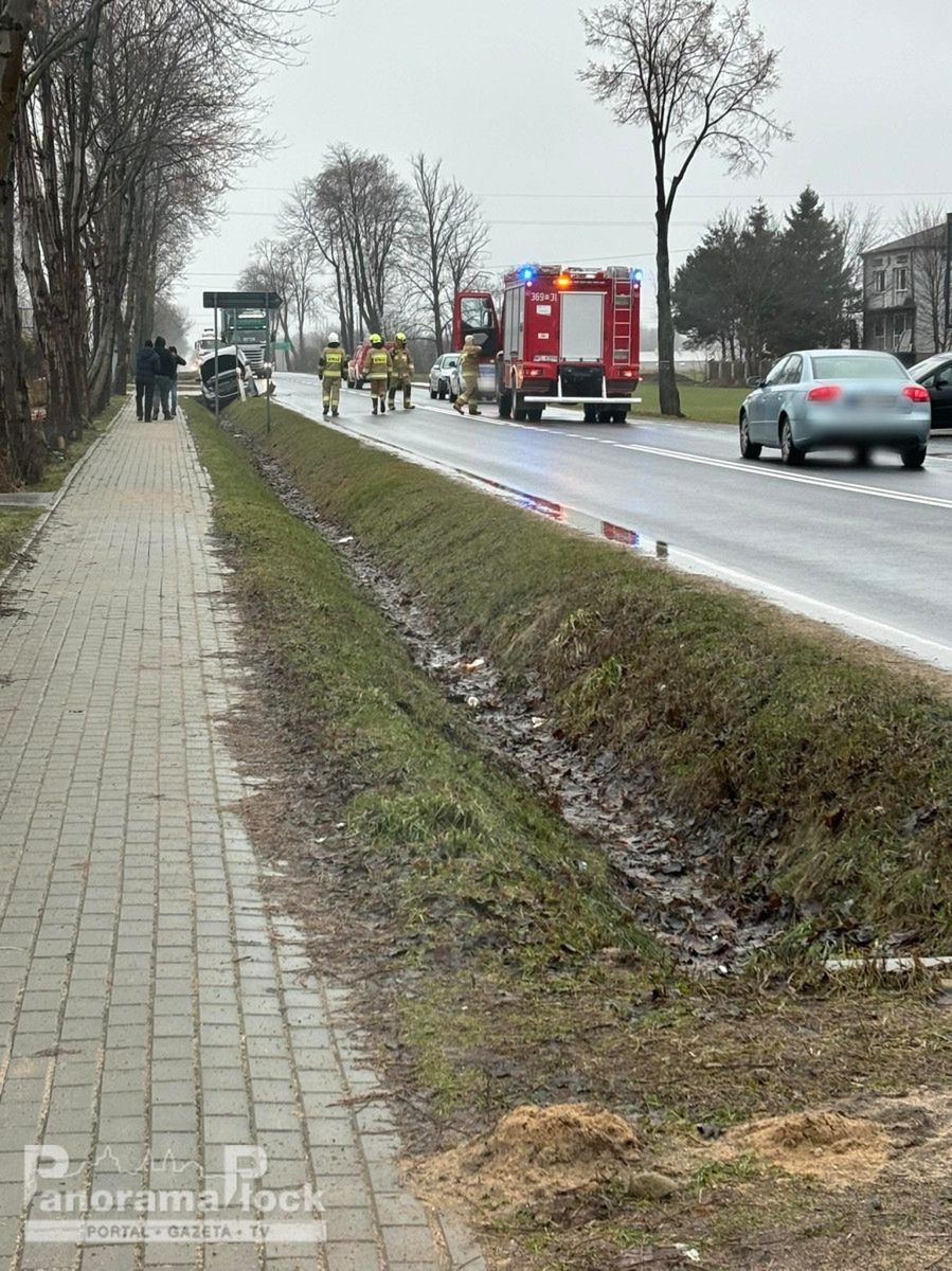 Senior ukarany mandatem oraz 12 punktami karnym - kolizja w Staroźrebach
