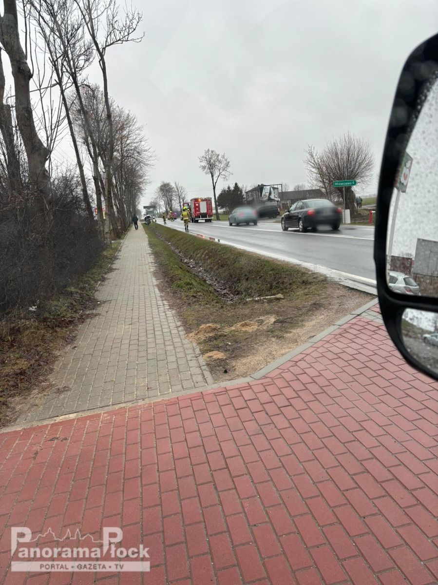 Senior ukarany mandatem oraz 12 punktami karnym - kolizja w Staroźrebach