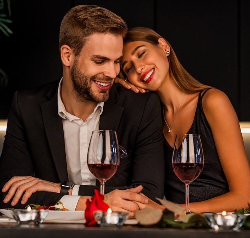 romantyczny look na elegancką kolację