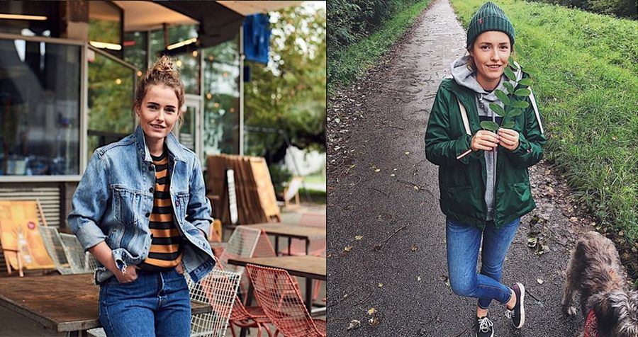 <p>Czy słyszałyście o idei <strong>Slow Fashion</strong>? Kiedy w Twojej szafie  zamiast wielu ubrań  wisi ich <strong>mniej, ale są lepszej jakości</strong> i warte swojej ceny. Właśnie taką filozofię promuje Olga Frycz, która w swoim stylu konsekwentnie przemyca hasło: mniej znaczy lepiej! My kochamy jej sposób ubierania się za <strong>naturalność </strong>i niewymuszoną nonszalancję. Sprawdź, czym może zainspirować Ciebie!</p>