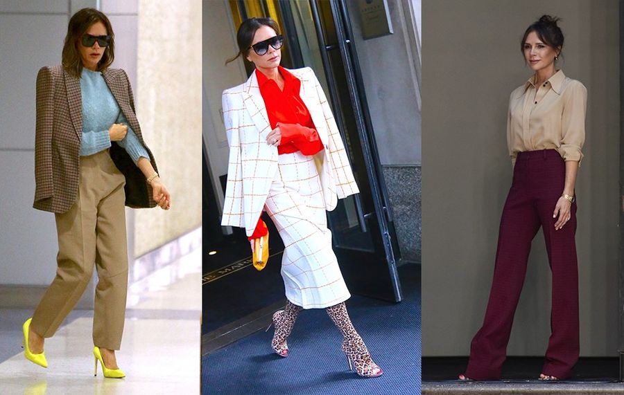 victoria beckham stylizacje