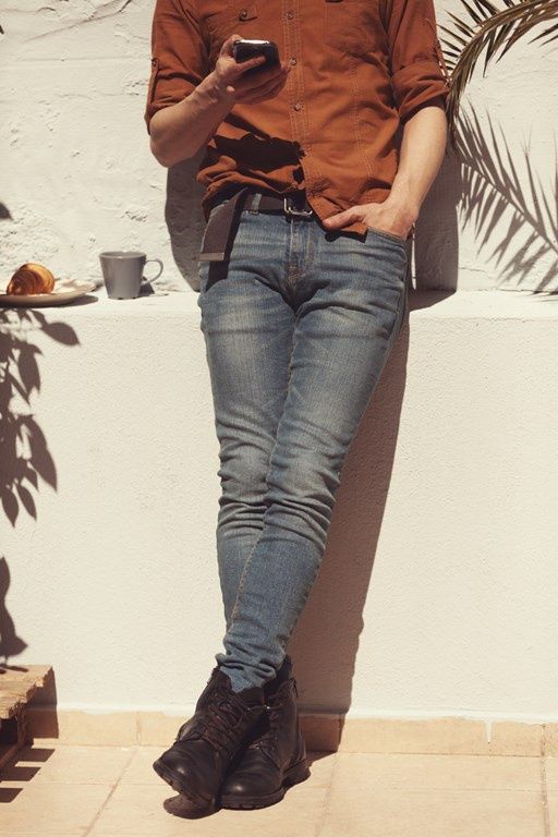 jeansy skinny męskie