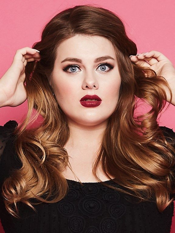 jaka fryzura pulchna twarz okraga plus size